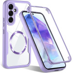 Techsuit - ColorVerse 360 MagSafe Series + Screen Protector - Samsung Galaxy S23 FE - Purple