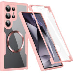 Techsuit - ColorVerse 360 MagSafe Series + Screen Protector - Samsung Galaxy S24 Ultra - Pink