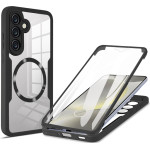Techsuit - ColorVerse 360 MagSafe Series + Screen Protector - Samsung Galaxy S25 - Black