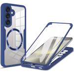 Techsuit - ColorVerse 360 MagSafe Series + Screen Protector - Samsung Galaxy S25 - Blue