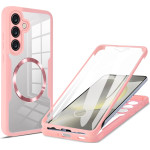 Techsuit - ColorVerse 360 MagSafe Series + Screen Protector - Samsung Galaxy S25 Plus - Pink