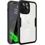 Techsuit - ColorVerse 360 Series + Screen Protector - iPhone 12 Pro - Black
