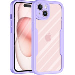 Techsuit - ColorVerse 360 Series + Screen Protector - iPhone 15 Plus - Purple