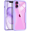 Techsuit - ColorVerse 360 Series + Screen Protector - iPhone 16 Plus - Purple