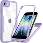 Techsuit - ColorVerse 360 Series + Screen Protector - iPhone 7 / 8 / SE 2, SE 2020 / SE 3, SE 2022 - Purple