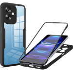 Techsuit - ColorVerse 360 Series + Screen Protector - Oppo A79 5G / OnePlus Nord N30 SE - Black