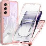 Techsuit - ColorVerse 360 Series + Screen Protector - Oppo Reno12 - Pink