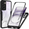 Techsuit - ColorVerse 360 Series + Screen Protector - Oppo Reno12 Pro - Black