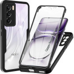 Techsuit - ColorVerse 360 Series + Screen Protector - Oppo Reno12 Pro - Black