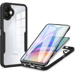 Techsuit - ColorVerse 360 Series + Screen Protector - Samsung Galaxy A06 - Black