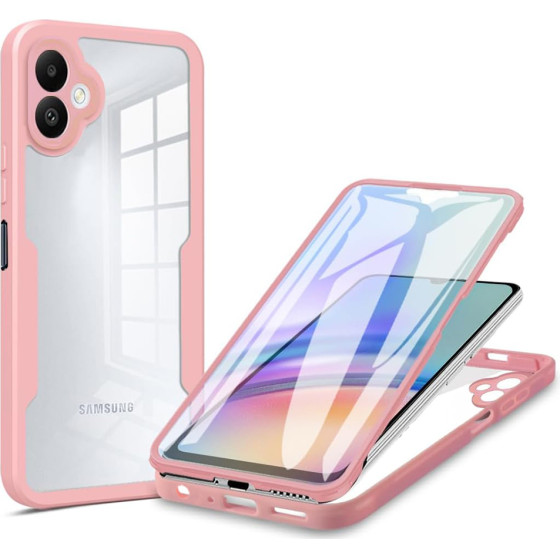 Techsuit - ColorVerse 360 Series + Screen Protector - Samsung Galaxy A06 - Pink