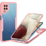 Techsuit - ColorVerse 360 Series + Screen Protector - Samsung Galaxy A12 - Pink