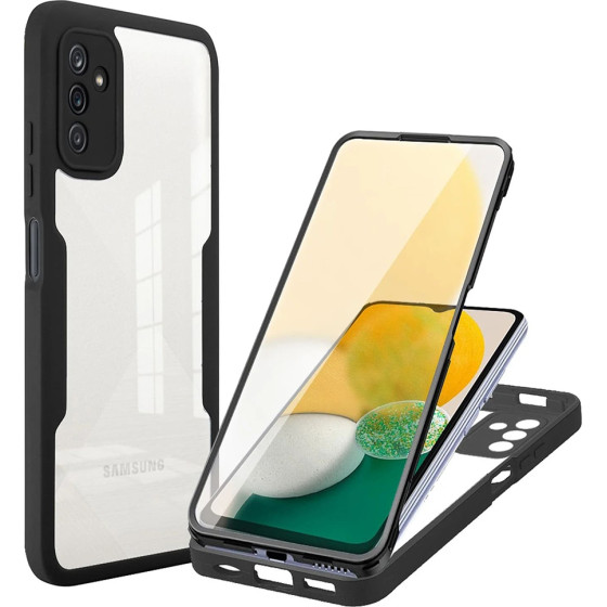 Techsuit - ColorVerse 360 Series + Screen Protector - Samsung Galaxy A13 5G / A04s - Black