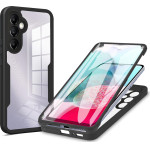 Techsuit - ColorVerse 360 Series + Screen Protector - Samsung Galaxy A14 4G / A14 5G - Black