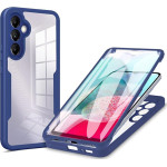 Techsuit - ColorVerse 360 Series + Screen Protector - Samsung Galaxy A14 4G / A14 5G - Blue
