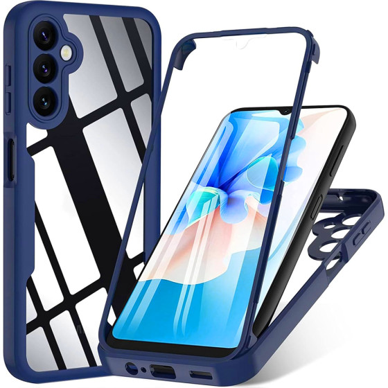 Techsuit - ColorVerse 360 Series + Screen Protector - Samsung Galaxy A16 4G / A16 5G - Blue