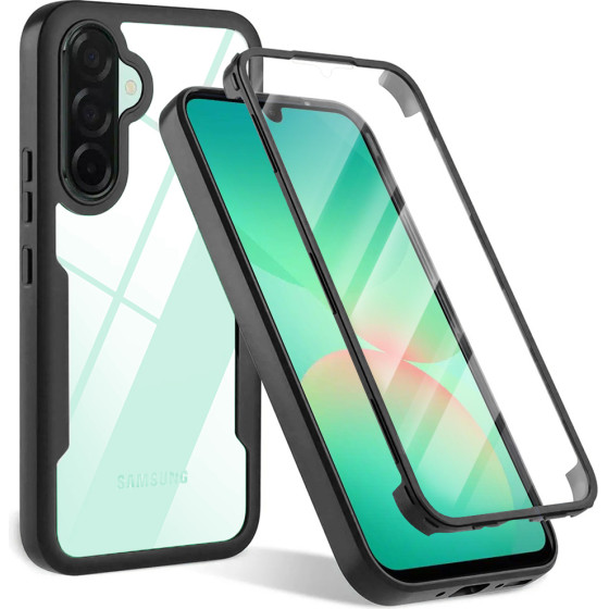 Techsuit - ColorVerse 360 Series + Screen Protector - Samsung Galaxy A26 5G - Black