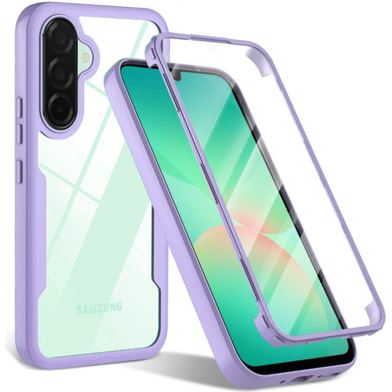 Techsuit - ColorVerse 360 Series + Screen Protector - Samsung Galaxy A26 5G - Purple