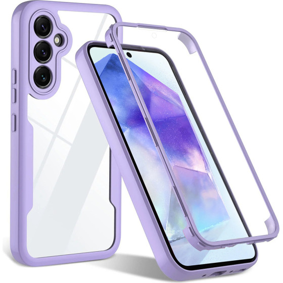 Techsuit - ColorVerse 360 Series + Screen Protector - Samsung Galaxy A35 5G - Purple