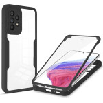 Techsuit - ColorVerse 360 Series + Screen Protector - Samsung Galaxy A53 5G - Black