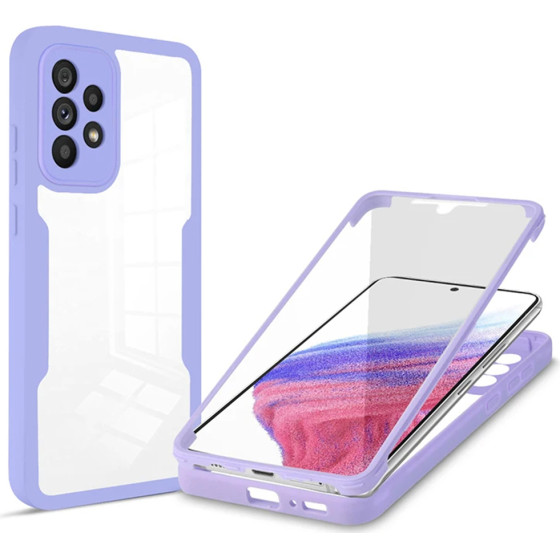 Techsuit - ColorVerse 360 Series + Screen Protector - Samsung Galaxy A53 5G - Purple