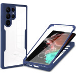Techsuit - ColorVerse 360 Series + Screen Protector - Samsung Galaxy S22 Ultra 5G - Blue