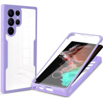 Techsuit - ColorVerse 360 Series + Screen Protector - Samsung Galaxy S23 Ultra - Purple