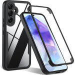 Techsuit - ColorVerse 360 Series + Screen Protector - Samsung Galaxy S24 FE - Black