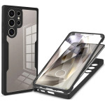 Techsuit - ColorVerse 360 Series + Screen Protector - Samsung Galaxy S24 Ultra - Black