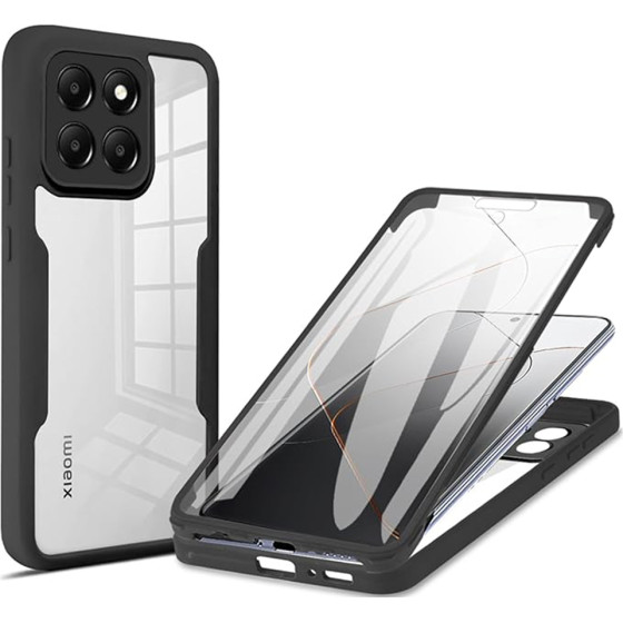 Techsuit - ColorVerse 360 Series + Screen Protector - Xiaomi 14 - Black