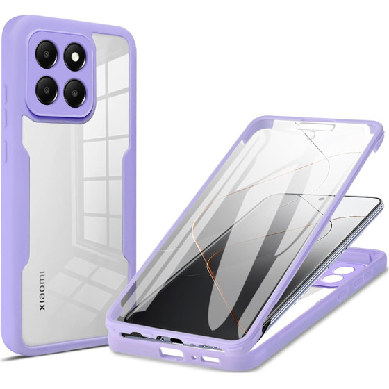 Techsuit - ColorVerse 360 Series + Screen Protector - Xiaomi 14 - Purple