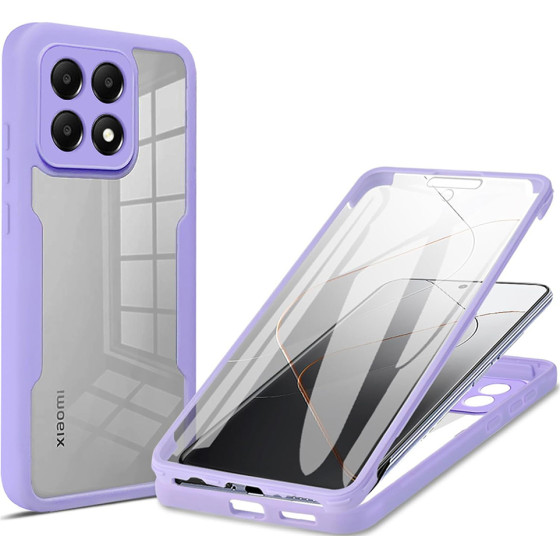 Techsuit - ColorVerse 360 Series + Screen Protector - Xiaomi 14T - Purple