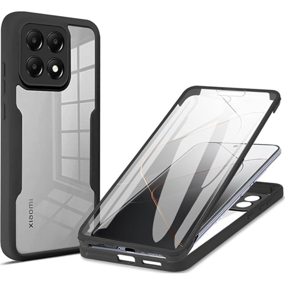 Techsuit - ColorVerse 360 Series + Screen Protector - Xiaomi 14T Pro - Black
