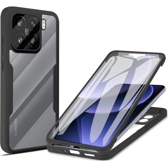 Techsuit - ColorVerse 360 Series + Screen Protector - Xiaomi 15 - Black