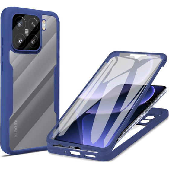 Techsuit - ColorVerse 360 Series + Screen Protector - Xiaomi 15 - Blue