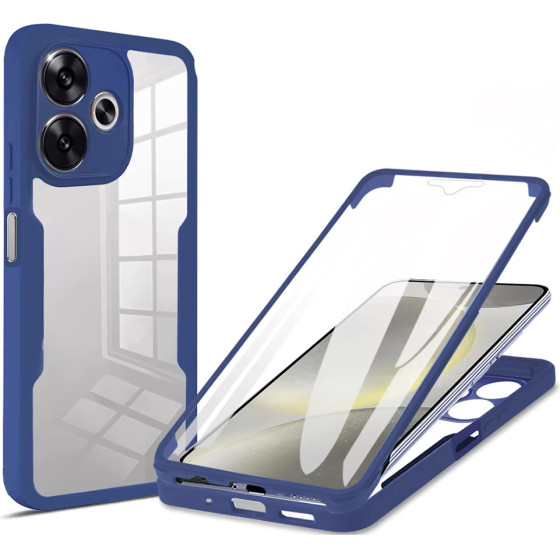 Techsuit - ColorVerse 360 Series + Screen Protector - Xiaomi Poco F6 - Blue