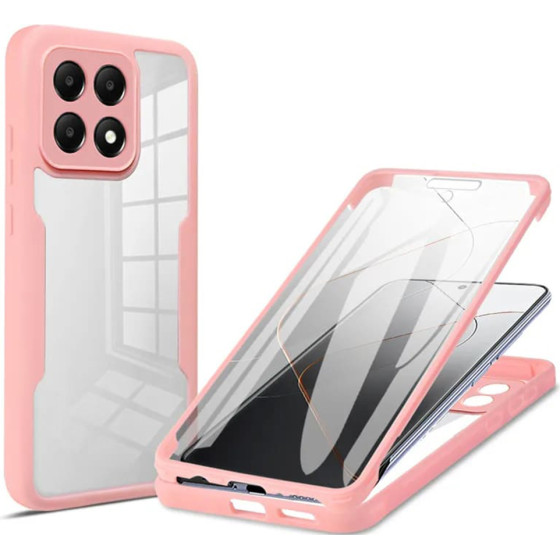 Techsuit - ColorVerse 360 Series + Screen Protector - Xiaomi Poco F6 Pro - Pink
