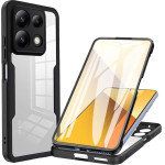 Techsuit - ColorVerse 360 Series + Screen Protector - Xiaomi Poco X6 Pro - Black