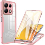 Techsuit - ColorVerse 360 Series + Screen Protector - Xiaomi Poco X6 Pro - Pink