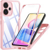 Techsuit - ColorVerse 360 Series + Screen Protector - Xiaomi Redmi 13 / Poco M6 4G - Pink