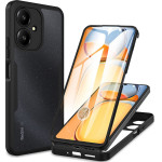 Techsuit - ColorVerse 360 Series + Screen Protector - Xiaomi Redmi 13C 5G - Black