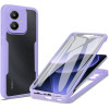 Techsuit - ColorVerse 360 Series + Screen Protector - Xiaomi Redmi 13C 5G - Purple