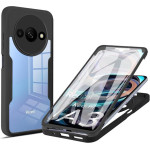 Techsuit - ColorVerse 360 Series + Screen Protector - Xiaomi Redmi A3 / Redmi A3x - Black
