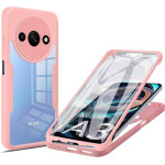 Techsuit - ColorVerse 360 Series + Screen Protector - Xiaomi Redmi A3 / Redmi A3x - Pink