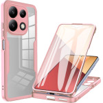 Techsuit - ColorVerse 360 Series + Screen Protector - Xiaomi Redmi Note 13 Pro 4G / Poco M6 Pro 4G - Pink