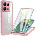 Techsuit - ColorVerse 360 Series + Screen Protector - Xiaomi Redmi Note 13 Pro 5G / Poco X6 - Pink