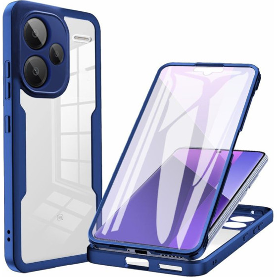 Techsuit - ColorVerse 360 Series + Screen Protector - Xiaomi Redmi Note 13 Pro+ 5G - Blue