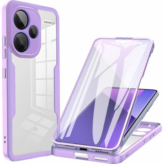 Techsuit - ColorVerse 360 Series + Screen Protector - Xiaomi Redmi Note 13 Pro+ 5G - Purple