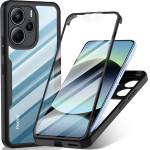 Techsuit - ColorVerse 360 Series + Screen Protector - Xiaomi Redmi Note 14 4G (164,84 x 78,15 x 8,16mm) - Black