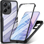 Techsuit - ColorVerse 360 Series + Screen Protector - Xiaomi Redmi Note 14 5G - Black